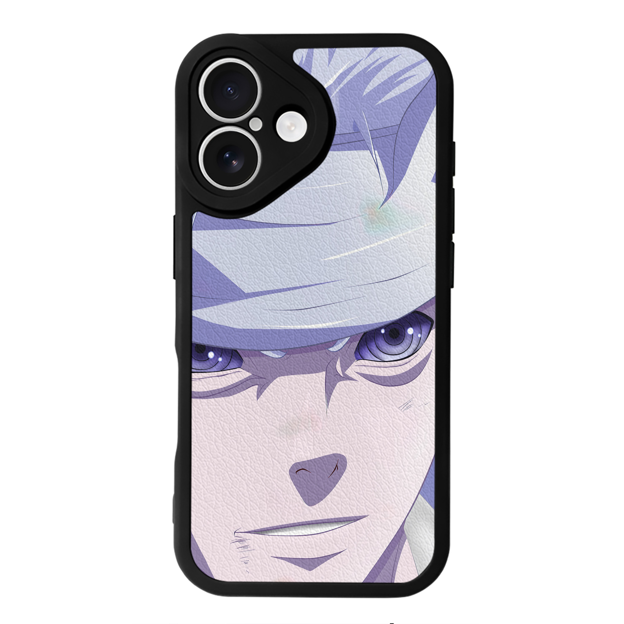 （画像用） NARUTO -ナルト- NARUTO -ナルト- 疾風伝 【iPhone 16シリーズ対応】シリコンスマホケース（レザー調） 材質：シリコン